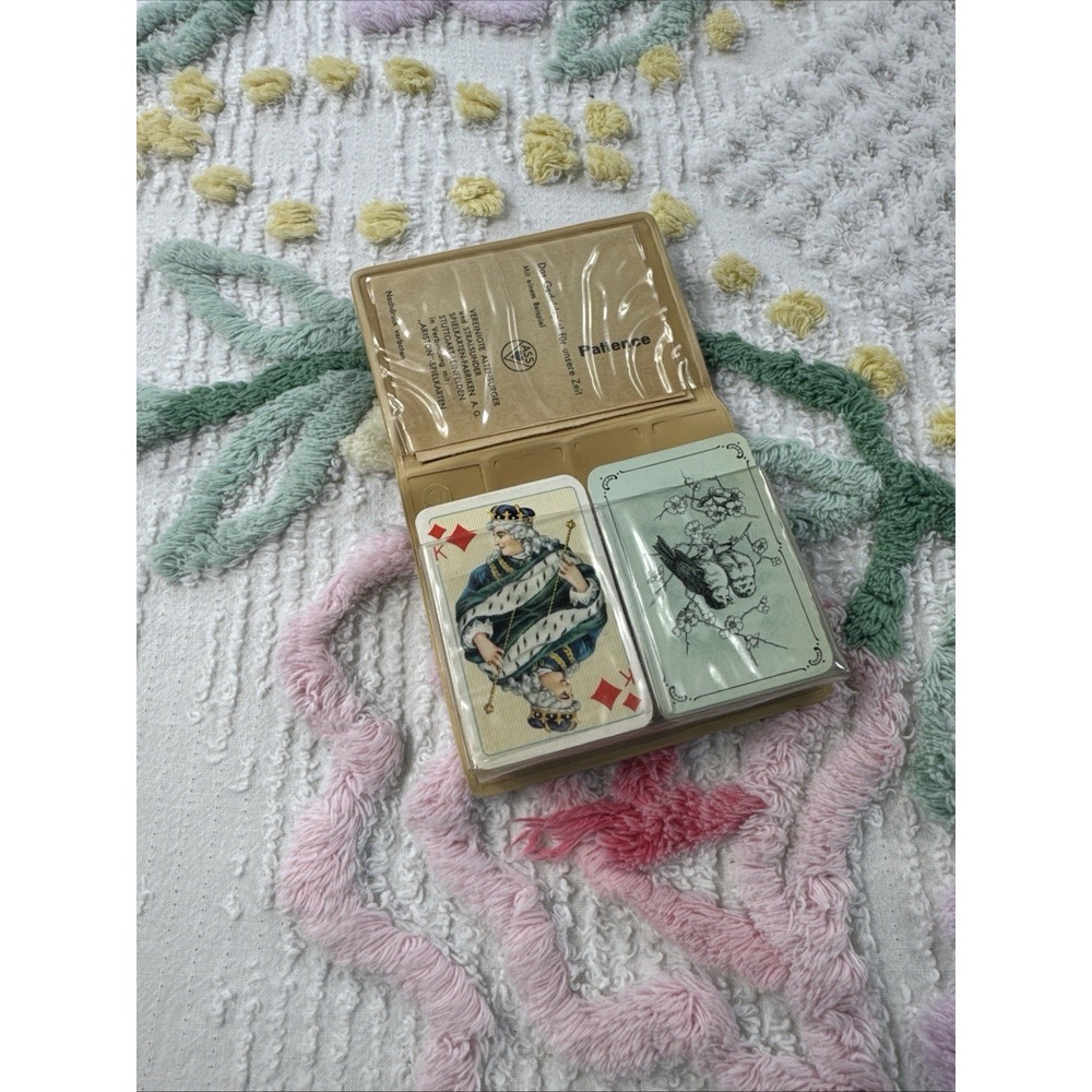 VINTAGE Altenburger Patience Playing Cards Set German Solitaire Game Vintag‎ - Picture 2 of 14